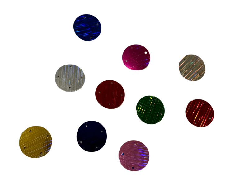 Embellishments Multicoloured Circles (Small size) (Pack of 10)