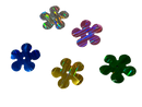 Embellishments Multicolour Flowers (Large size) (Pack of 5)