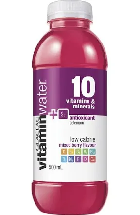 Glaceau Vitamin Water Antioxidant 500ml