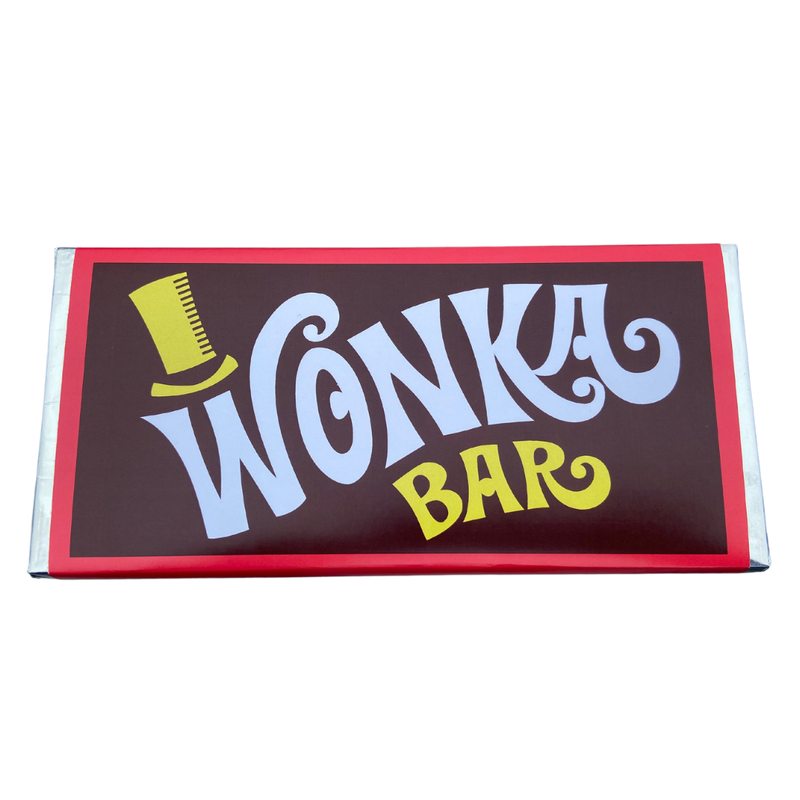 Wonka Bar Family Block Hazelnut Praline Chocolate (Silver): 190g