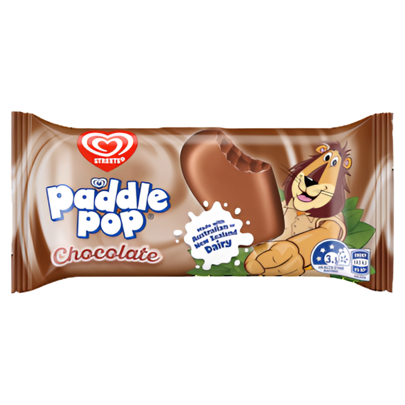 Paddle Pop Chocolate Frozen Dessert Stick