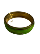 Golden and Green Bangles for women and kids, Set of 3