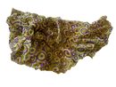 Women's Gauze Scarves, Summer Sun Protection, Breathable Shawls, Retro Coarse Raw Edge Silk Scarves