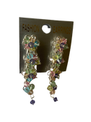 Floral Drop & Dangle Earrings (Multicolor)