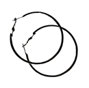 Small Silver Hoops Earrings