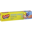 Glad Resealable Medium Storage Bags 15 pack