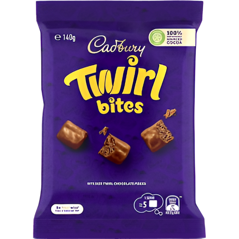 Cadbury Twirl Bites 140g