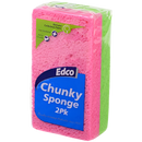 Edco Chunky Sponge 2 pack