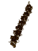 Elegant Floral Bracelet (Brown)
