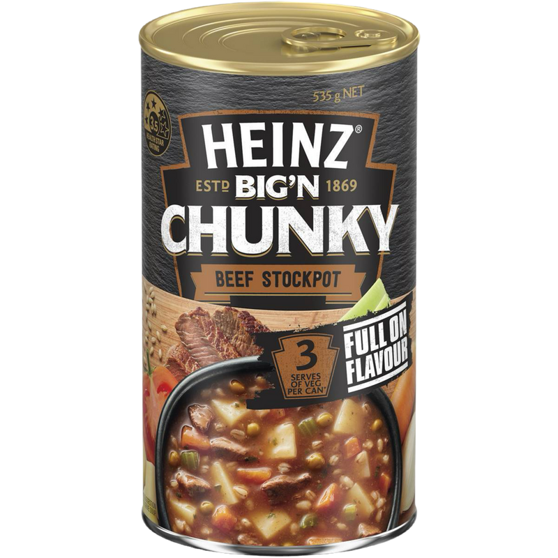 Heinz Big N Chunky Beef Stockpot Soup 535g