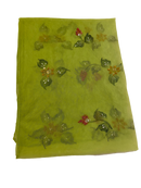 Women's Gauze Scarves, Summer Sun Protection, Breathable Shawls, Retro Coarse Raw Edge Silk Scarves