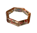 Crystal bangle with flower pattern for kids (Age 0-3)