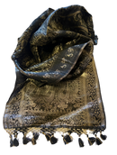 Women’s Wool Blend Indian Handicraft Woven Shawls, Scarf, Wraps