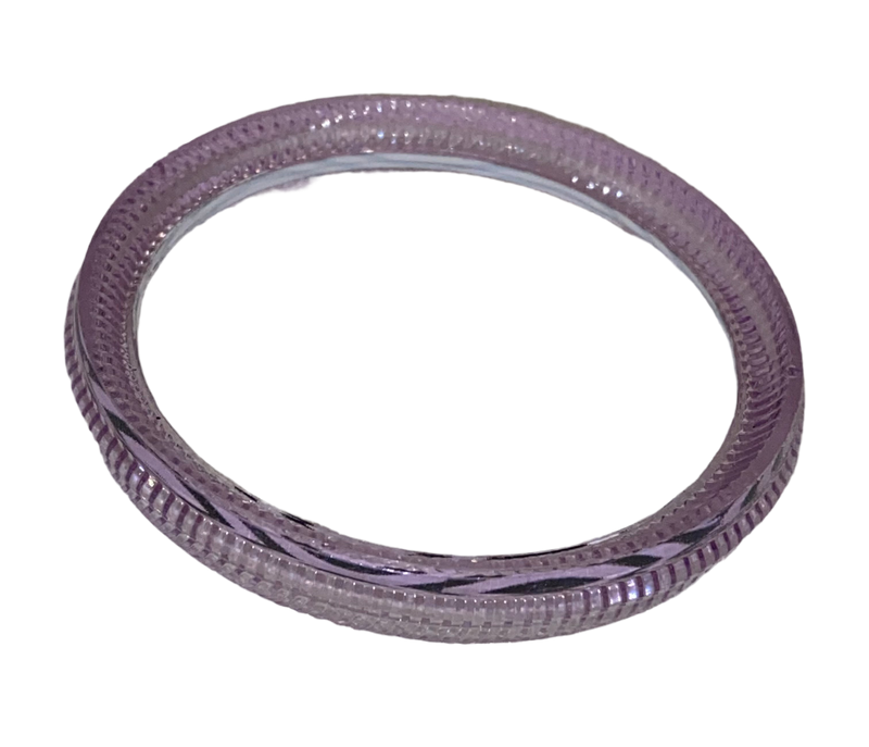 Purple & black translucent bangle for kids (Age 2-5)