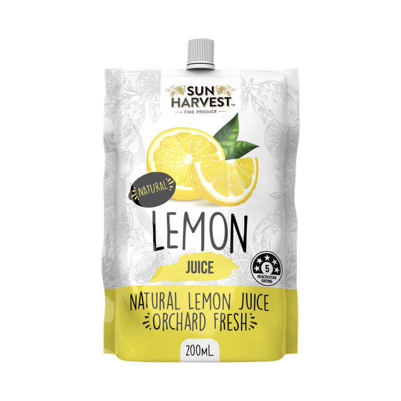 Sun Harvest Lemon Juice 200mL