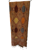 Women’s Pashmina Wool Blend Indian Handicraft Woven Shawls, Scarf, Wraps (Full length)