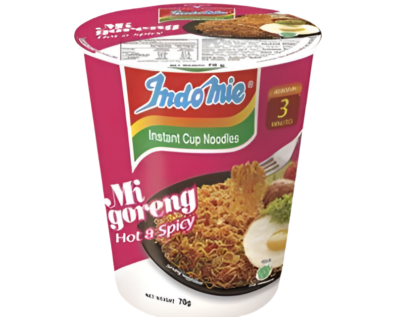 Indomie Mi Goreng Instant Cup Noodles Spicy