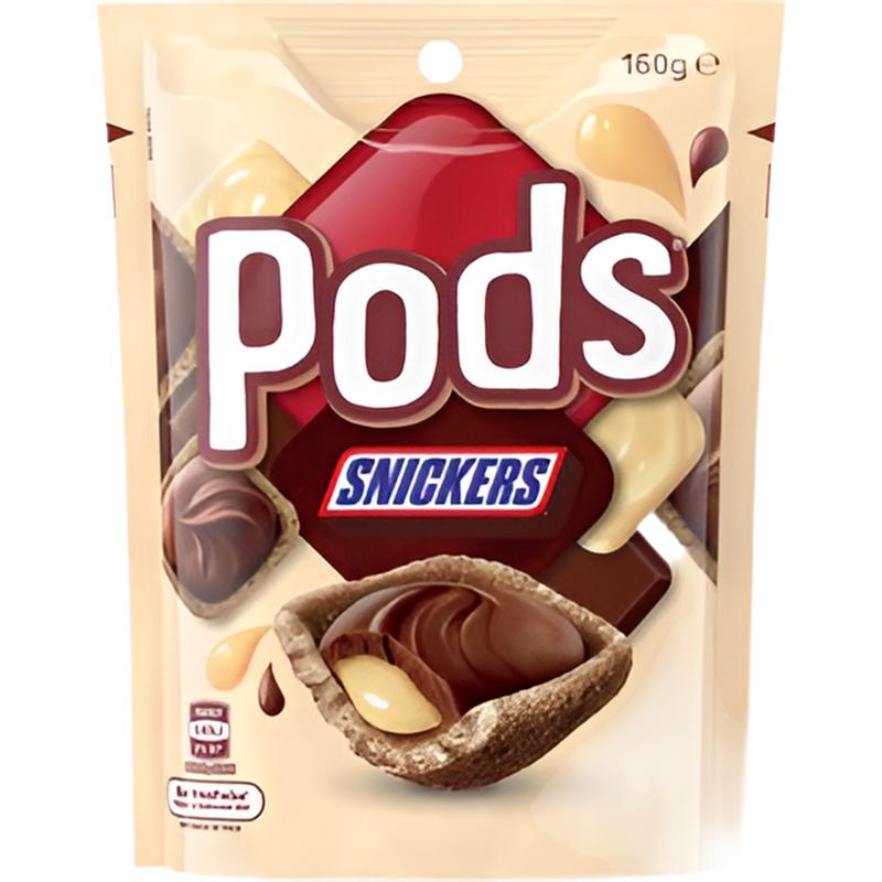 Pods Snickers Bag 160g