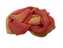 Women's Gauze Scarves, Summer Sun Protection, Breathable Shawls, Retro Coarse Raw Edge Silk Scarves
