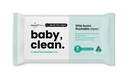 CleanLIFE baby, clean. little bums flushable wipes | 80 qty