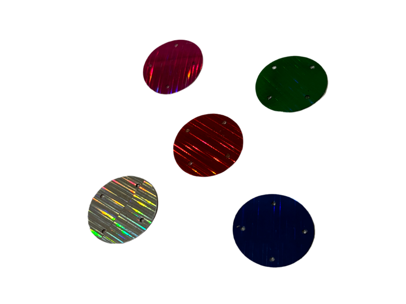 Embellishments Multicolour Circle (Large size) (Pack of 5)