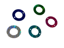 Embellishments Multicoloured Circles (Large size) (Pack of 5)