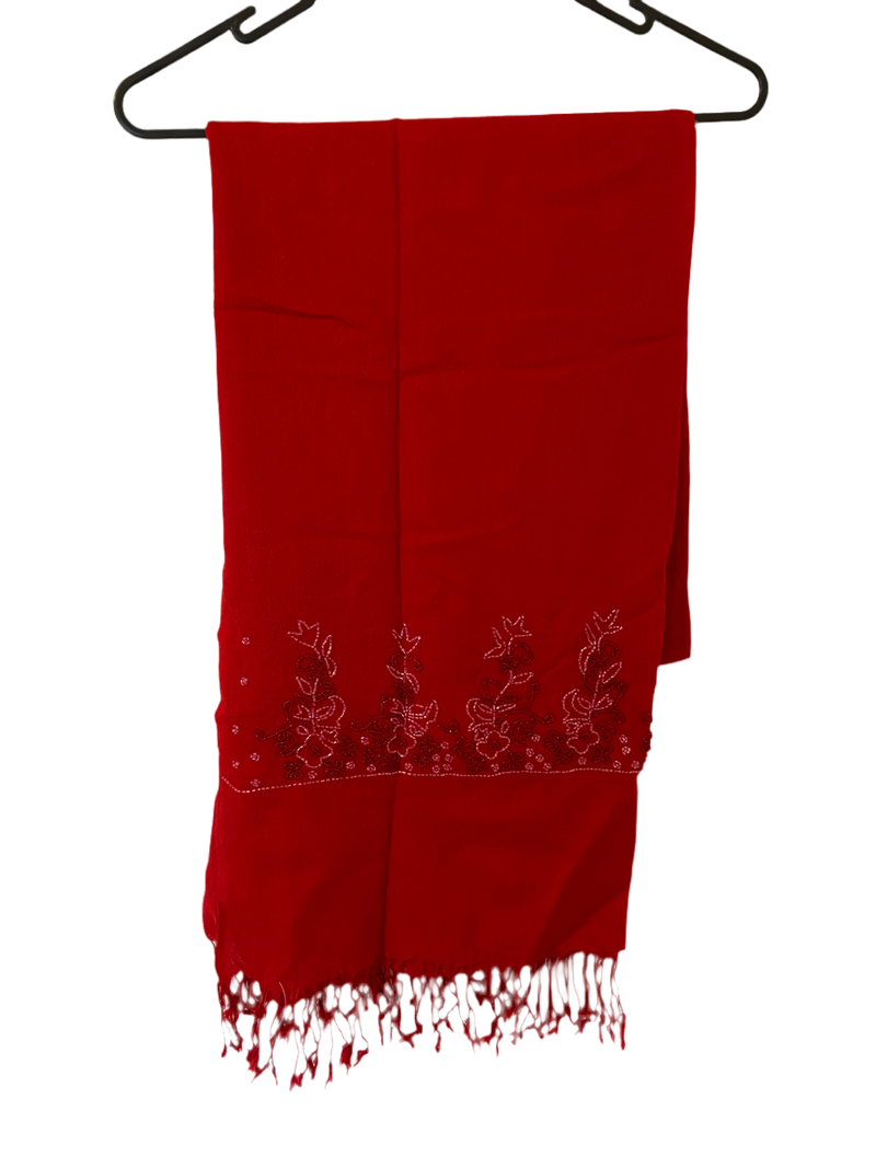 Women’s Wool Blend Indian Handicraft Woven Shawls, Scarf, Wraps (Full length)