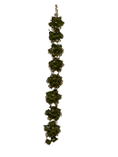 Elegant Floral Bracelet (Olive Green)