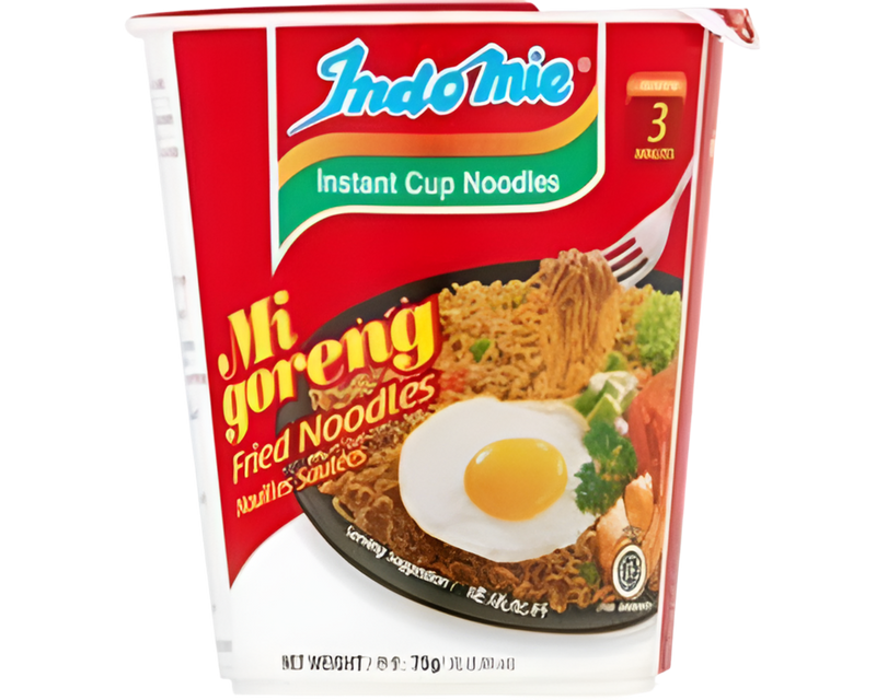 Indomie Mi Goreng Instant Cup Noodles 70g