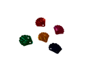 Embellishments Multicolour Shells (Medium size) (Pack of 5)