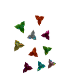 Embellishments Multicoloured (Medium size) (Pack of 10)