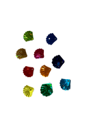 Embellishments Multicolour Shells (Medium size) (Pack of 10)