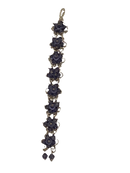 Elegant Floral Bracelet (Purple)