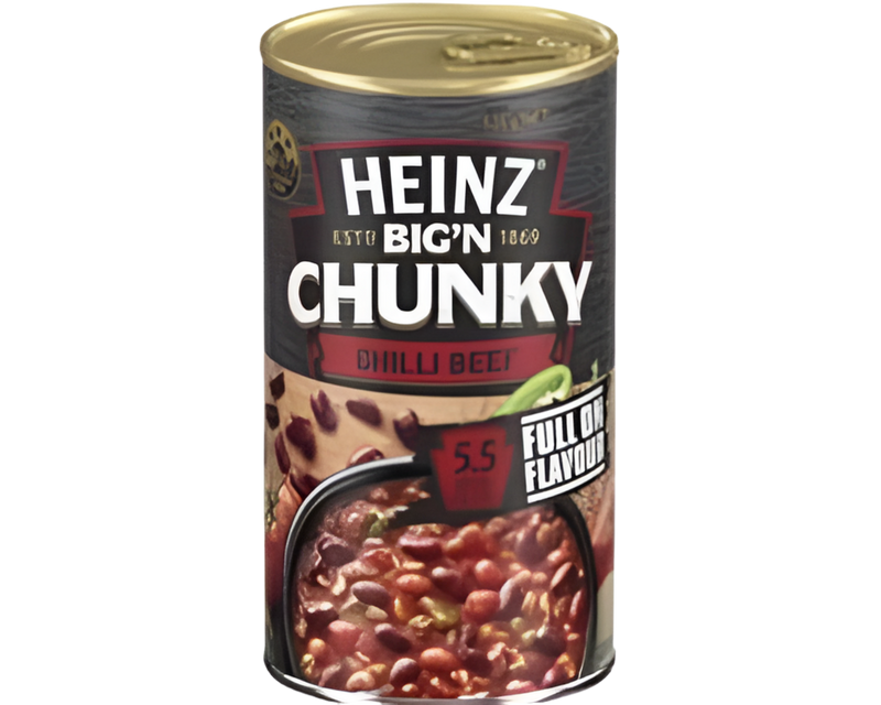 Heinz Big N Chunky Chilli Beef Soup 520g