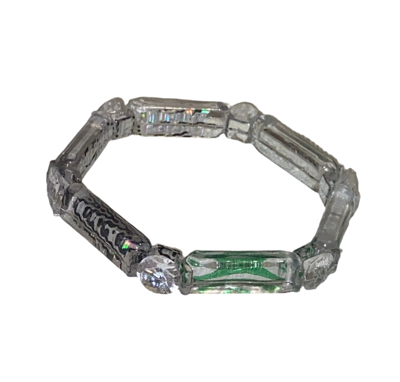 Black-green translucent bangle for kids (Age 2-6)