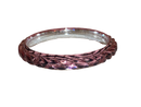Rouge pink translucent bangle for kids (Age 0-3)