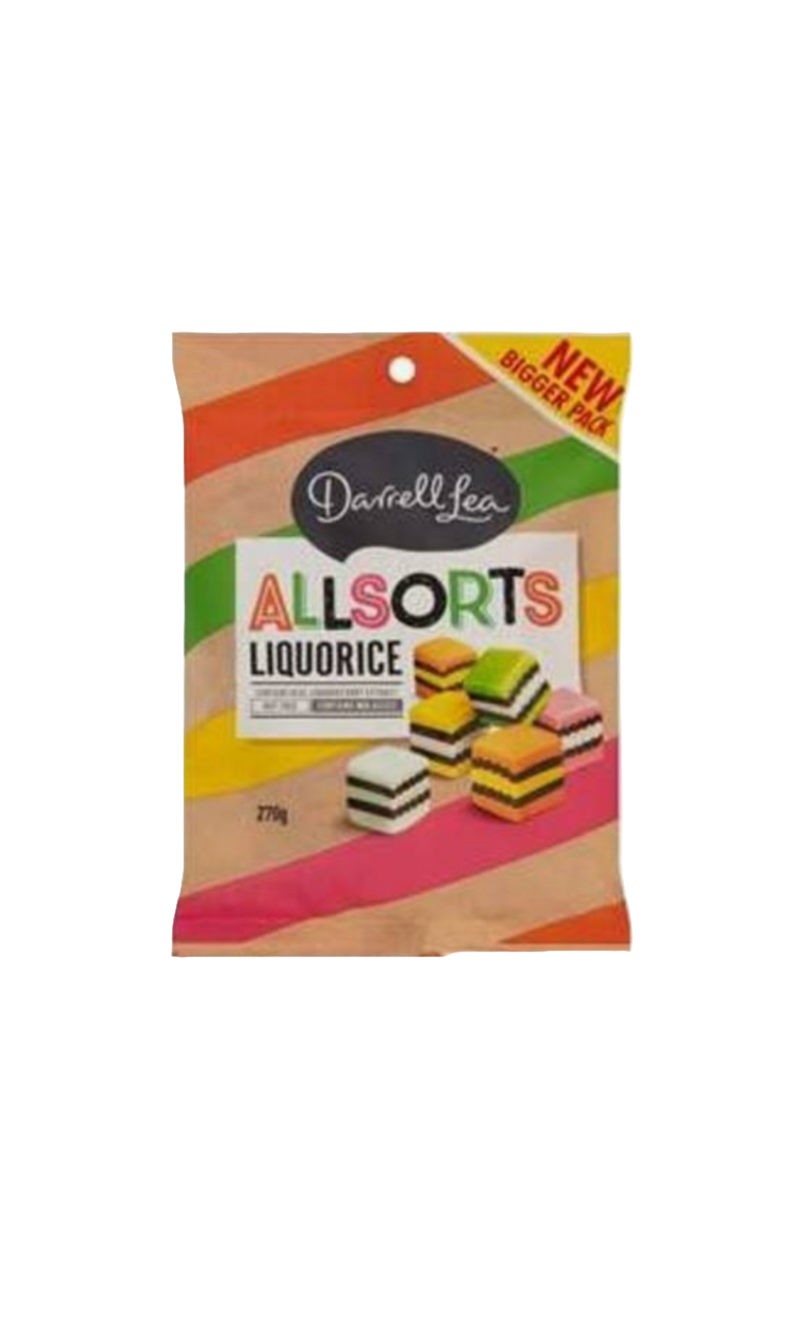 Darrell Lea Allsorts Liquorice 270g