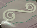White Bra Barrette