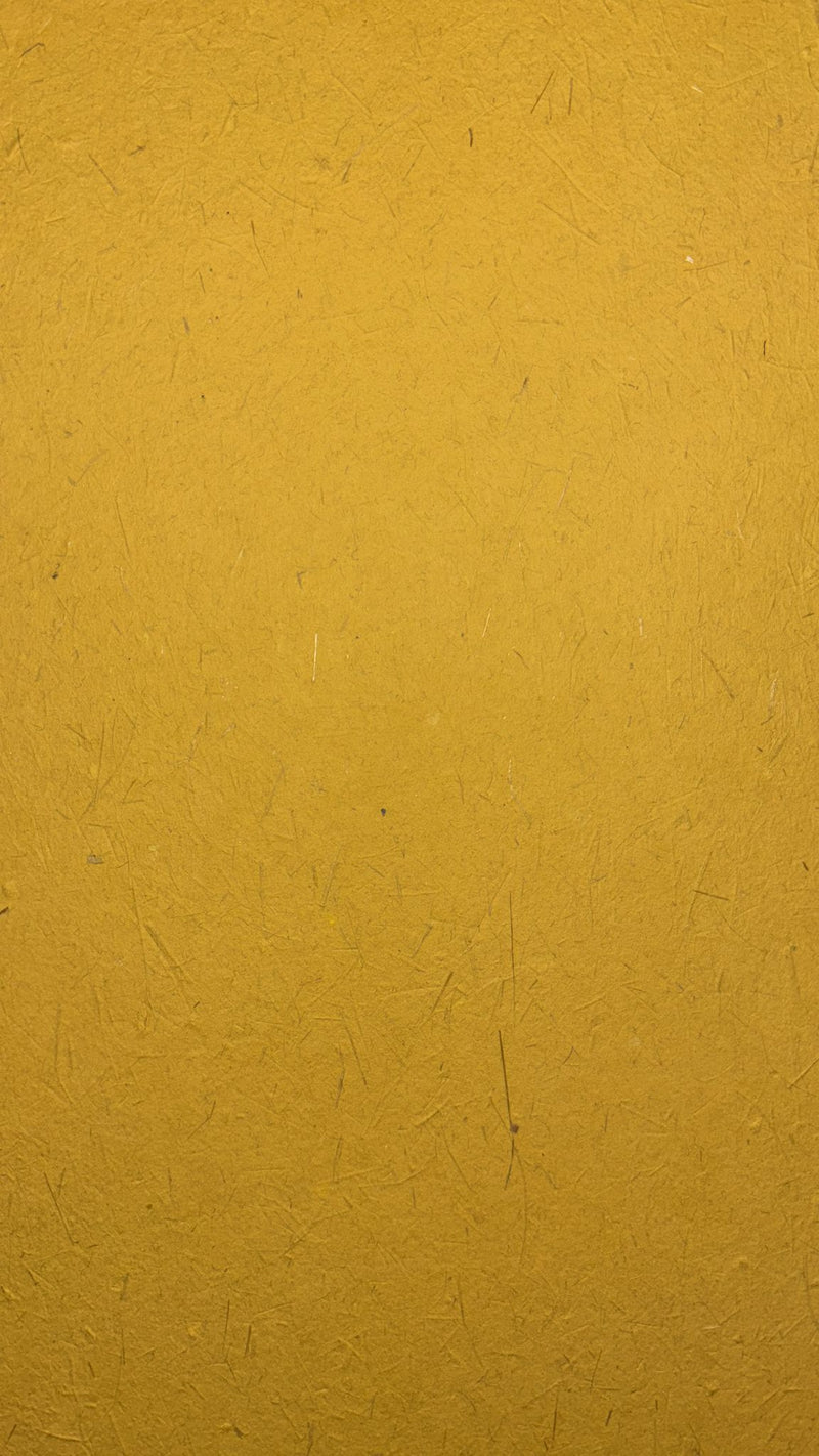 A4 handmade Paper (Scratchy lemon yellow)