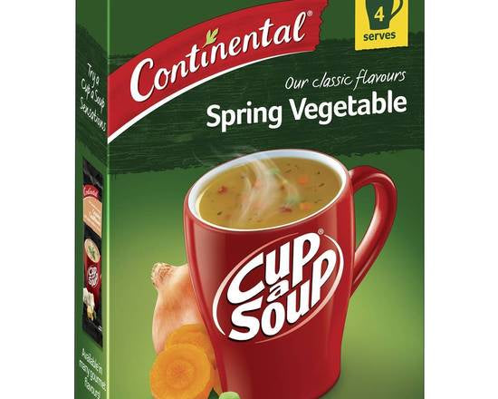 Continental Cup A Soup Classic Spring Vegetable 4 Pack