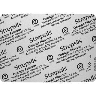 Strepsils Lozenges Antibacterial Orange 16pk