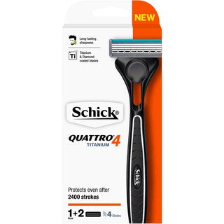 Schick Men Quattro Titanium Razor Kit