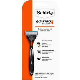 Schick Men Quattro Titanium Razor Kit