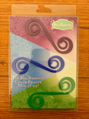Bra Barrette Palette Set of 6 different colours (Purple, Blue, Green, Red, Orange, Yellow)