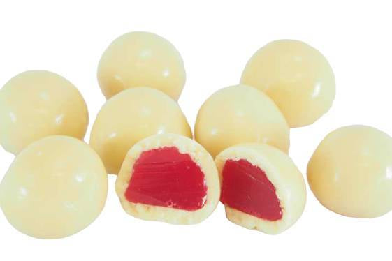 White Chocolate Raspberries 220g