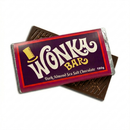 NEW: Wonka Bar Dark Almond Sea Salt (Silver): 180g