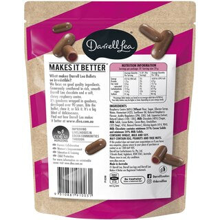 Darrell Lea Milk Chocolate Raspberry Bullets 250g