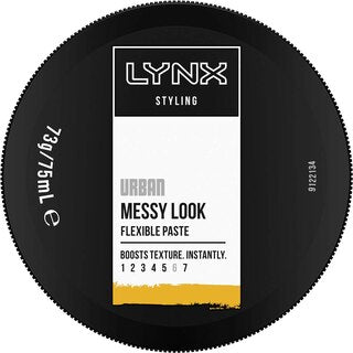 Lynx Hair Styling Paste Messy Look 75ml