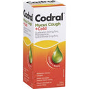 Codral Mucus Cough + Cold Liquid Raspberry Flavour 200ml