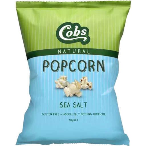 Cobs Popcorn Sea Salt 80g